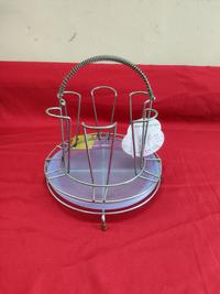 Gambar Reno Glass Wire Rack (Round) 6 S / Rak Gelas #BT-494 dari Toko Cuci Gudang Alat Dapur Kota Administrasi Jakarta Selatan 2 Tokopedia