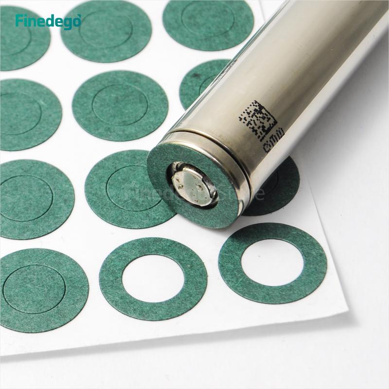 Ring Gasket 18650 Insulator Baterai Sticker Cardboard Kertas Isolator ...
