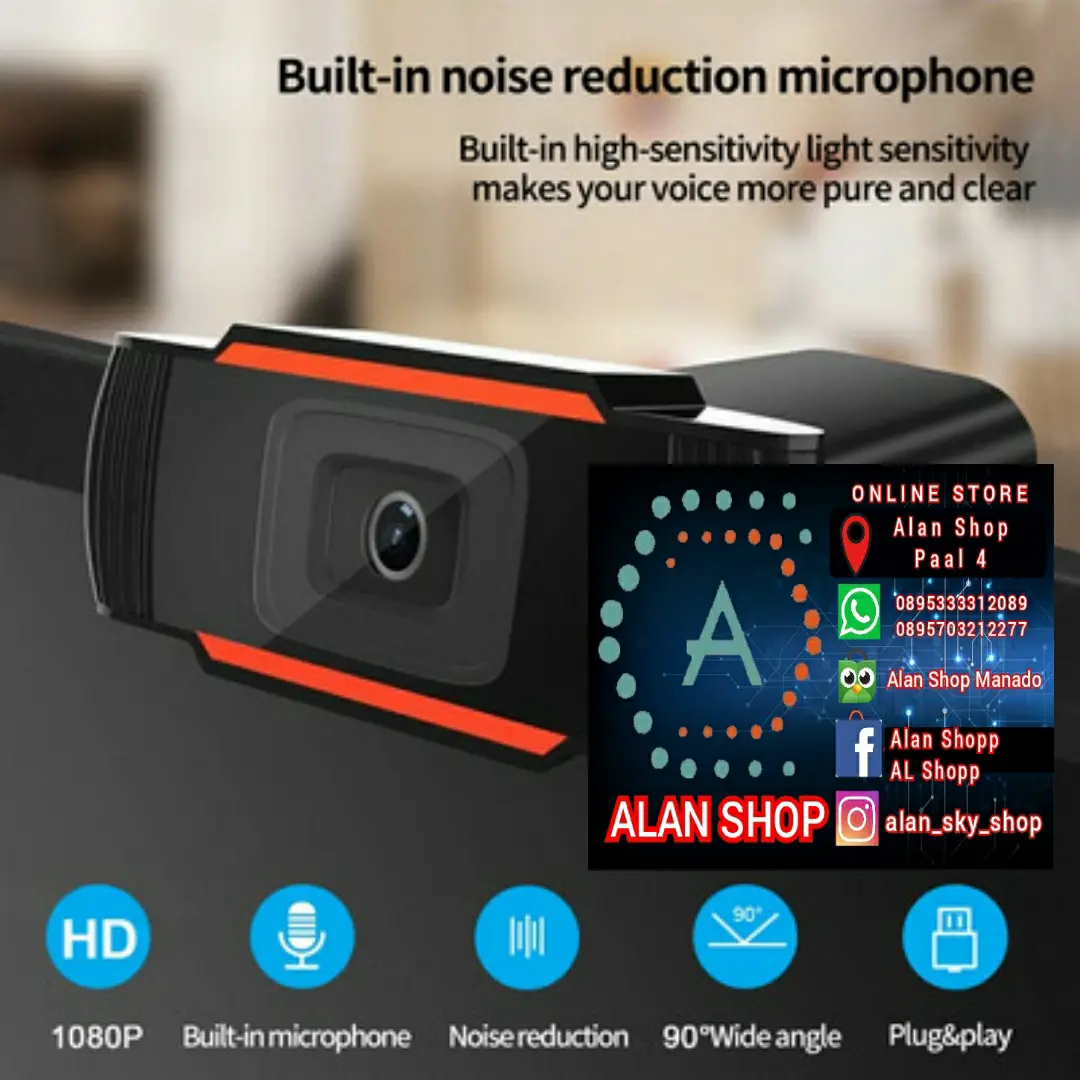 WEBCAM CAMERA PC LAPTOP ANDROID STB