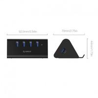 Gambar Orico SHC U3 USB Hub 4 ports USB3.0 with Phone Tablet Holder SHC-U3 Computer dari Click & Go Tokopedia Kota Bandung 2 Tokopedia