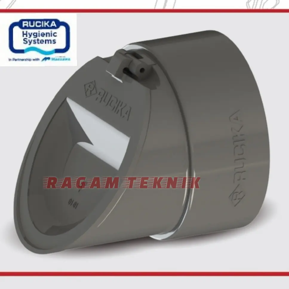 Rucika Backflow 3" 2 1/2" 2" Tutup Saluran Pipa Bak Kontrol Anti Bau Tikus Kecoa