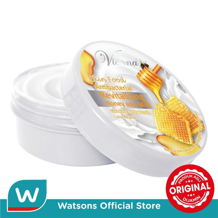 Gambar Vienna Body Scrub Revitalizing Honey & Milk 250gr dari Watsons Indonesia Official Store Kab. Tangerang Tokopedia