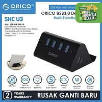 Gambar Orico SHC U3 USB Hub 4 ports USB3.0 with Phone Tablet Holder SHC-U3 Computer dari Click & Go Tokopedia Kota Bandung 1 Tokopedia