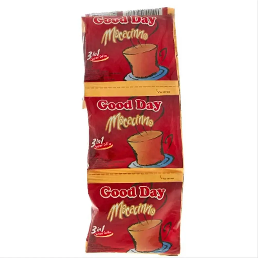 Kopi GOOD DAY Mocacinno Sachet 20 gr - 1 Renceng (10 Sachet)