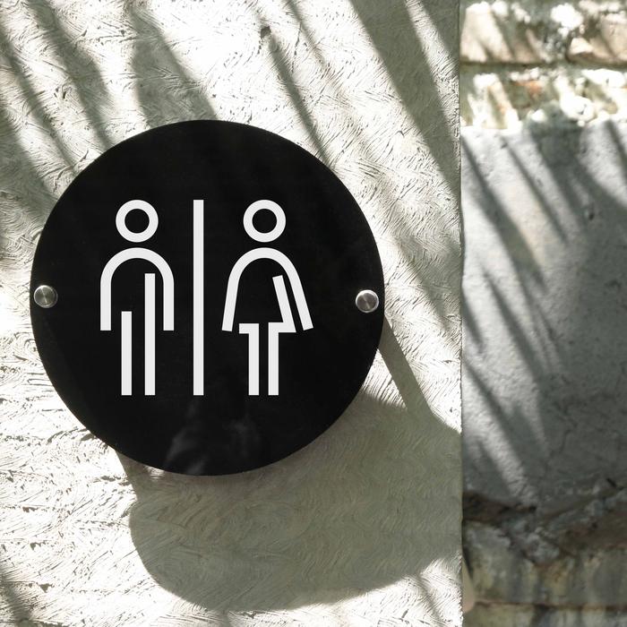 Gambar Sign Toilet Umum Akrilik + Sticker Tahan Air - INPI HOUSE dari INPI HOUSE Official Kota Bandung Tokopedia