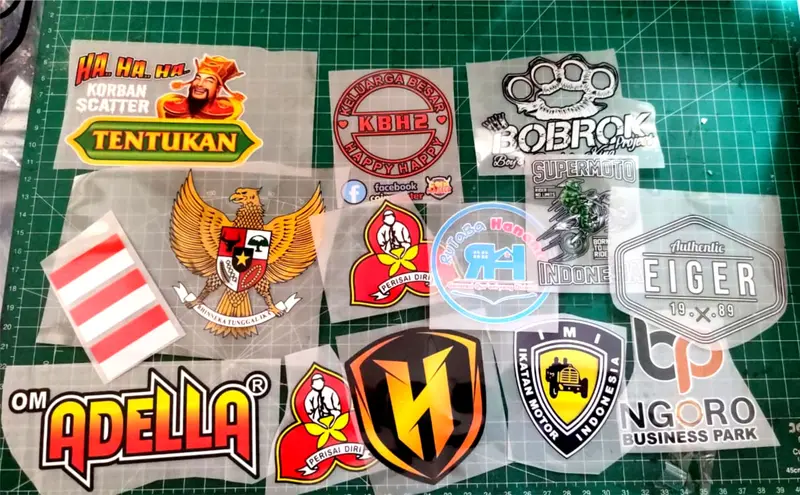 Sablon Setrika Satuan DTF dan Polyflex - Ganti Topi 1