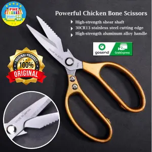 Gunting Dapur Serbaguna MultiFungsi DAGING SK5 Made In Japan GOLD