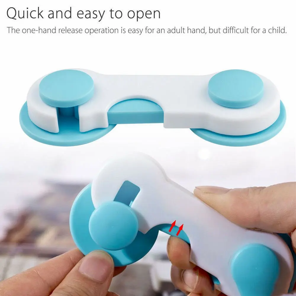 Kunci Pengaman Pintu Laci Lemari Kulkas Baby Safety Lock