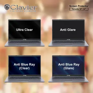 Screen Protector Anti Gores Laptop 11 12 13 14 15 Clear Glare Blue Ray