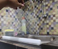 Gambar Sekat Anti ciprat tempat cuci piring dan wastafel bahan acrylic dari BandungTrends Kota Bandung 3 Tokopedia