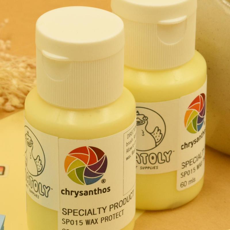 Wax Protect for Pottery Ceramics 1