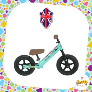 Sepeda Balance Bike - London Taxi - Kick Bike (Light Green)