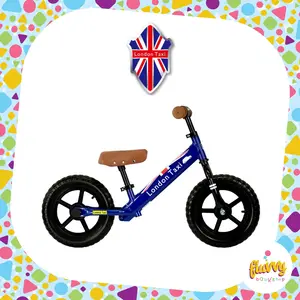 Sepeda Balance Bike - London Taxi - Kick Bike (Blue)