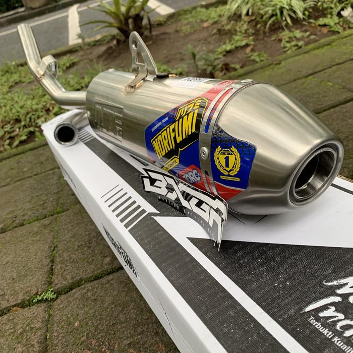 Gambar KNALPOT NORIFUMI TORC ORIGINAL HONDA CRF 150 L dari Bandung extreme gear_NEW Kab. Bandung Tokopedia