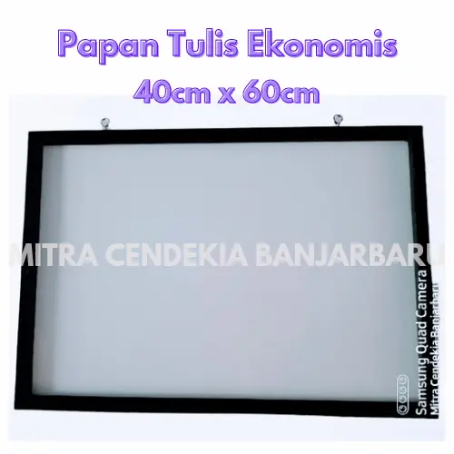 Papan Tulis Whiteboard Anak Ekonomis 40cm x 60cm
