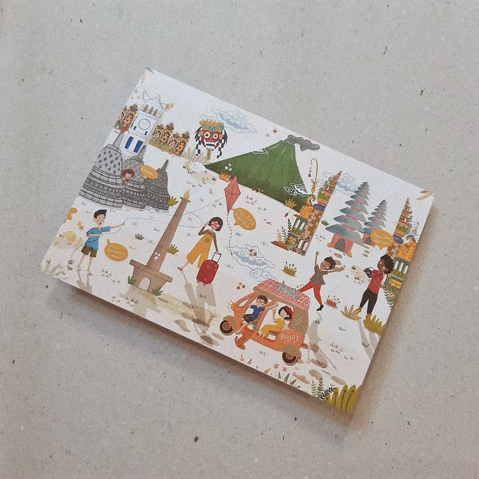 Gambar SANCRAFT - Greeting Card Landmark & Traditional Games dari SANCRAFT ID Kota Administrasi Jakarta Timur Tokopedia