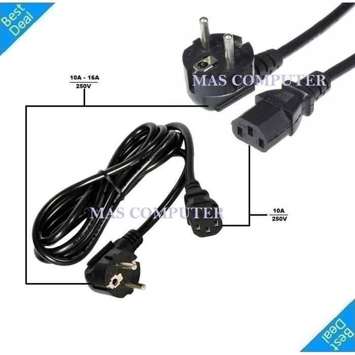 Gambar Kabel power PC 1.5 Meter/Kabel Power Cpu 1.5m/Kabel power 1.5 Meter dari MAS KOMPUTER Kota Administrasi Jakarta Pusat Tokopedia