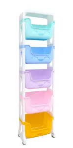 CLUB Hapy Kids Rack Susun 5 - Rak Tempat Mainan Anak Plastik Serbaguna