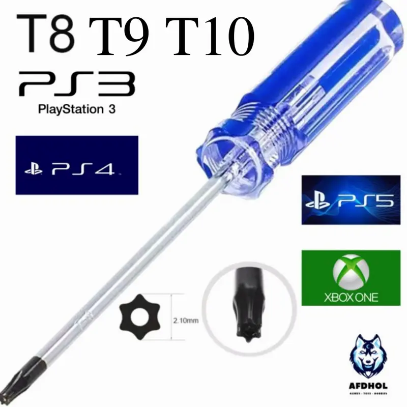 Obeng Bintang Torx T8 T9 T10 Stick Ps3 Ps4 Slim Ps5 Xbox One Ps 4 Slim 0
