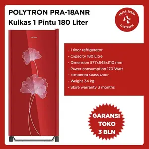 POLYTRON KULKLAS SATU PINTU - PRA