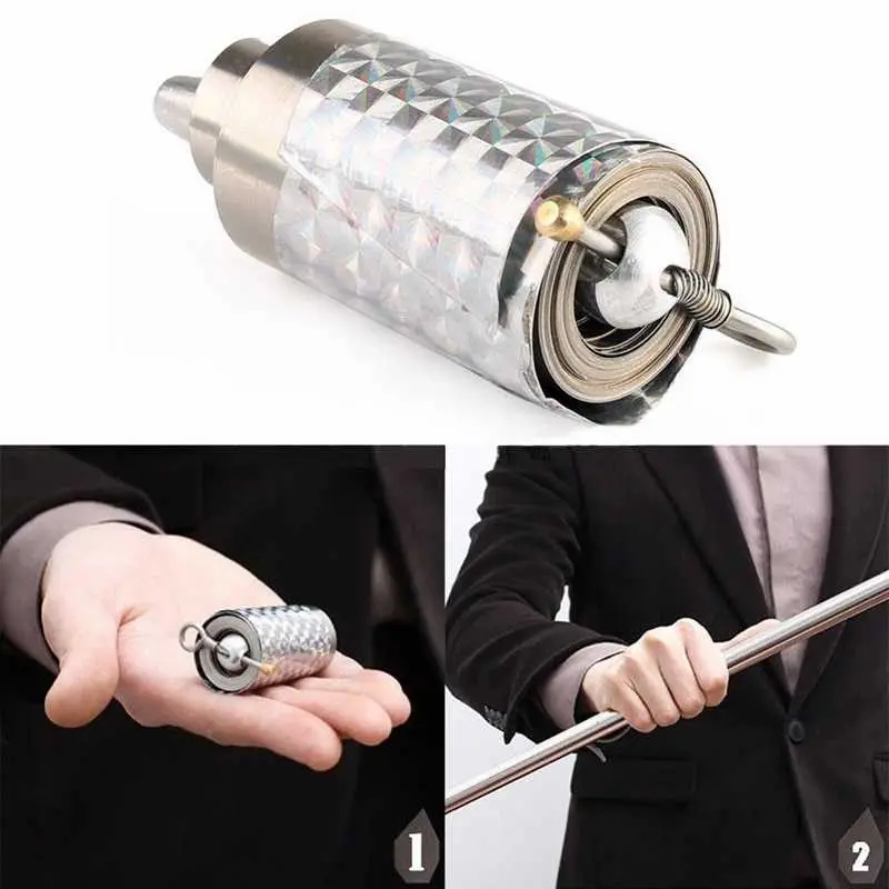 Tongkat Sulap Ajaib Appearing Metal Cane Magic Trick 120cm 0