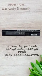 Baterai HP FP06 ProBook 440 G0 440 G1 445 G0 445 G1 450 G0 Original