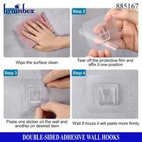 Gambar Wall Hook Gantungan Barang Dinding Serbaguna Bingkai Remote Router Box dari Brainbox Car and Home Kota Batam 4 Tokopedia