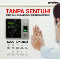 Gambar Mesin absen/absensi/fingerprint Solution X802 dari Solution Fingerprint Indonesia Kota Administrasi Jakarta Utara 3 Tokopedia