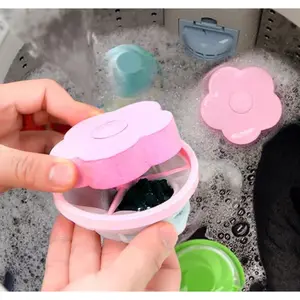 Bentuk Bunga Saringan Kantong Filter Mesin Cuci Bola laundry