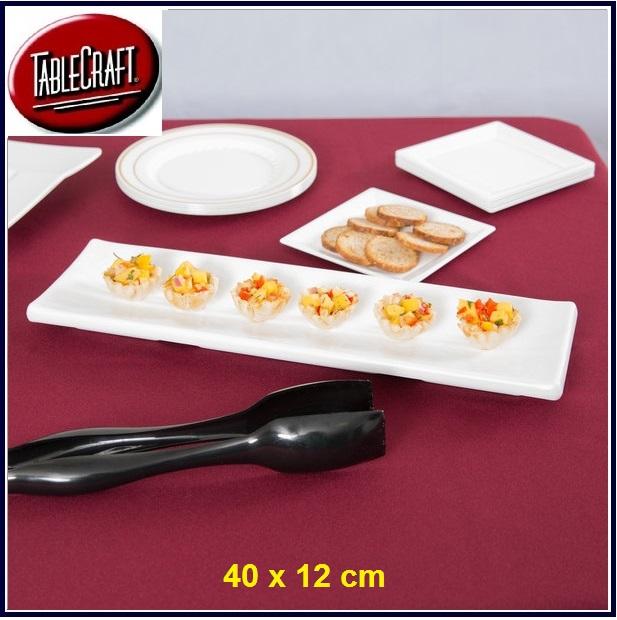 Gambar Tablecraft Dish Rectangular Melamine 40 x 12cm / Piring Saji #M165 dari Toko Cuci Gudang Alat Dapur Kota Administrasi Jakarta Selatan Tokopedia