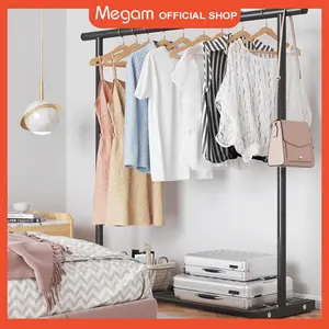 Megam Rak Jemuran Stand Hanger Serbaguna Rak Gantungan Baju HSH111
