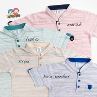 Gambar KOKO KAOS ANAK KR-01 BY RAGGAKIDS - Toska, L dari KEDAI BERKAH ONLINE SHOP Kab. Sleman 3 Tokopedia