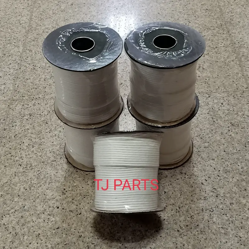 Rope starter/Tali engkol 3mm,4mm,5mm,6mm warna putih 0