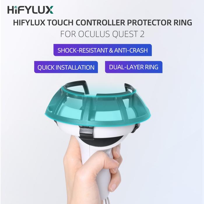Gambar Hifylux 1 Pair Integrated Protector Ring Anti-shock for Oculus Quest 2 - Hitam dari Sunnylife Indonesia Kota Administrasi Jakarta Utara Tokopedia