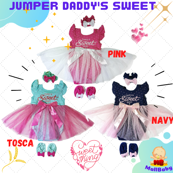 Gambar Baju Bayi Anak Perempuan 0 -12 Bulan Jumper Bayi Cewek Murah Set Sweet - Sweet Pink dari Mall-Baby Kota Tangerang Selatan Tokopedia