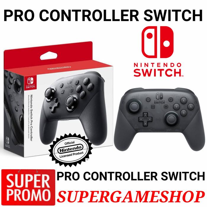 Gambar Stik Nintendo Switch PRO Controller Nintento Switch dari Super-Gameshop.id Kota Administrasi Jakarta Pusat Tokopedia
