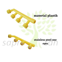 Gambar Nozzle plastik kepala 4 four head sprayer manual elektrik yellow 219 dari saprotan Kota Tangerang 3 Tokopedia