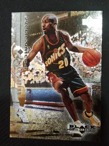 1998-99 Upper Deck Black Diamond Gary Payton #79