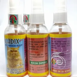 SCADIX SPRAY 60ml - Anti Scabies, Kudis, Eksim, Luka Kucing & Anjing