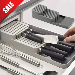 Rak Organizer Dapur Holder Stand Tempat Pisau Piso Cutlery Storage Box