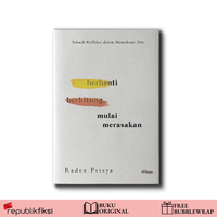 Gambar Berhenti Berhitung Mulai Merasakan - Raden Prisya - Transmedia Pustaka dari Republikfiksi Kota Administrasi Jakarta Selatan 1 Tokopedia