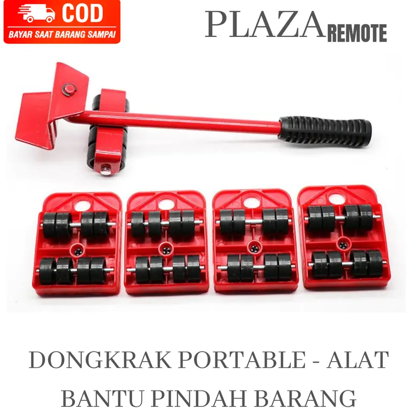 Dongkrak Barang/ Alat Angkut Furniture / Lemari / Mover Tool dongkrak 1