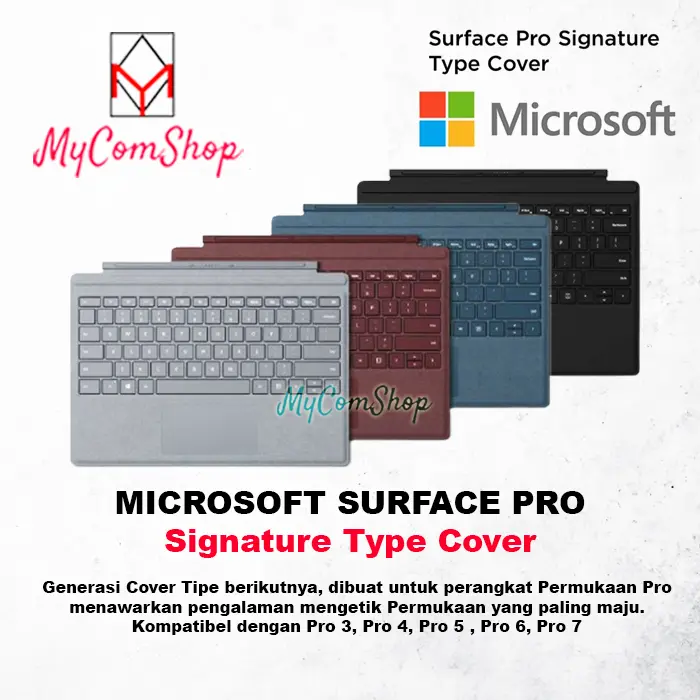 Type Cover Surface Pro 7 Black 0