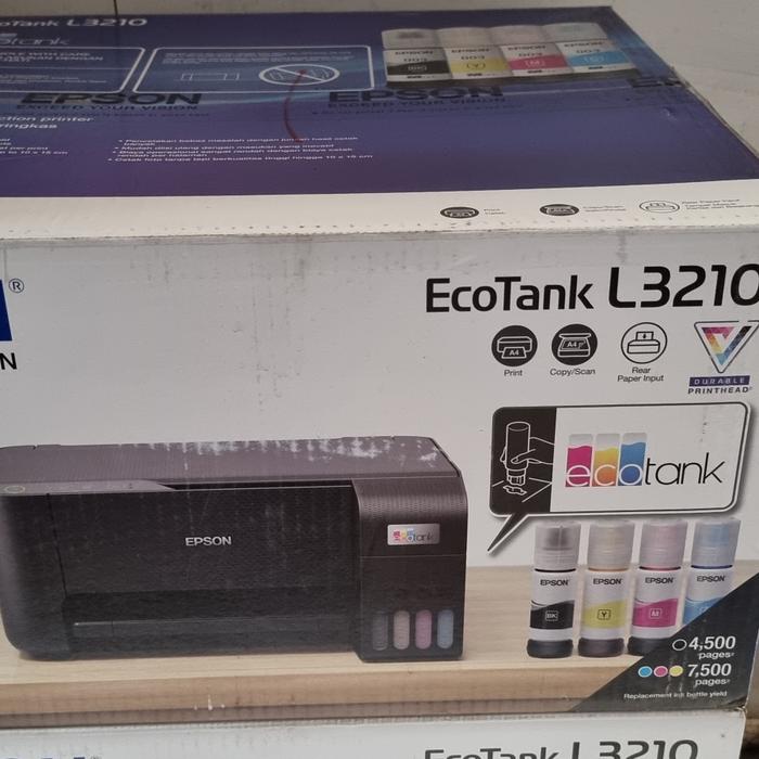 Gambar printer epson L3210 original resmi dari Ngalam Computer Kota Malang Tokopedia