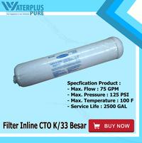 Gambar Filter Inline - Aquasonic Carbon CTO Besar K-33 dari Filter Air Waterpro Kota Administrasi Jakarta Barat 4 Tokopedia
