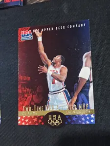 1996 Upper Deck USA BASKETBALL # 10 KARL MALONE