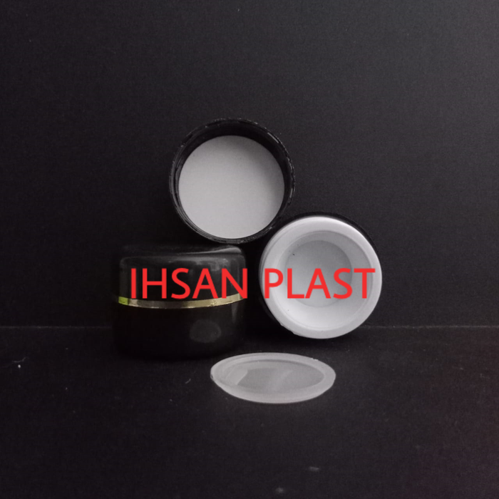 Gambar POT CREAM 12,5 GRAM HITAM/HITAM PS dari Ihsan Plast Kab. Malang Tokopedia