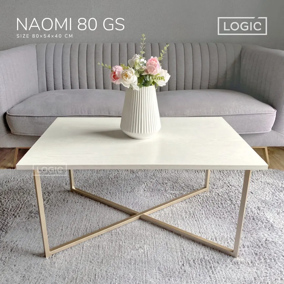 LOGIC NAOMI 80 GS COFFE TABLE/SIDE TABLE/MEJA TAMU