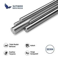 Gambar As Stainless Steel SS 304 7/8 In x 6 - 6.35 Meter dari Sutindo Shop Kota Surabaya 1 Tokopedia