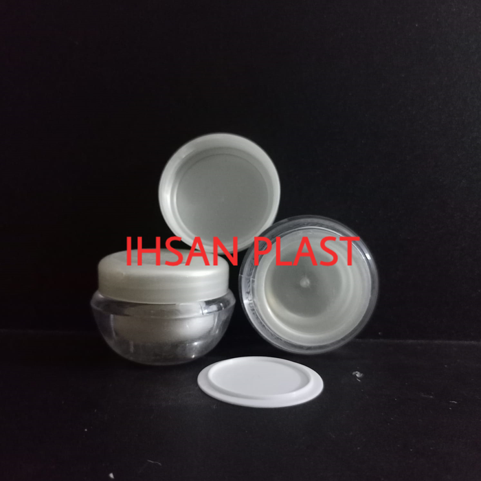 Gambar POT APEL ACRILYC 15 GRAM MUTIARA dari Ihsan Plast Kab. Malang Tokopedia